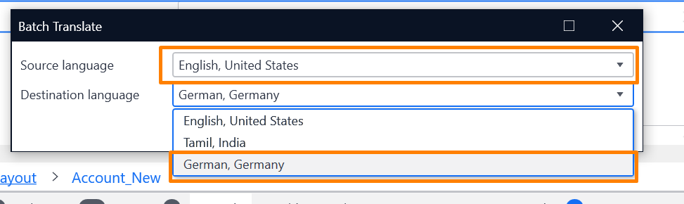 API Navigational Regions